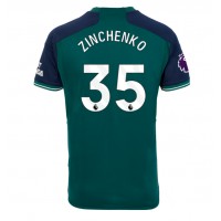 Arsenal Oleksandr Zinchenko #35 Tretí futbalový dres 2023-24 Krátky Rukáv